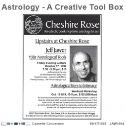 Astrology - A Creative Tool Box